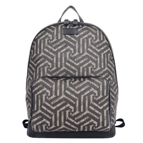 GUCCI GG Supreme Monogram Caleido Backpack Black